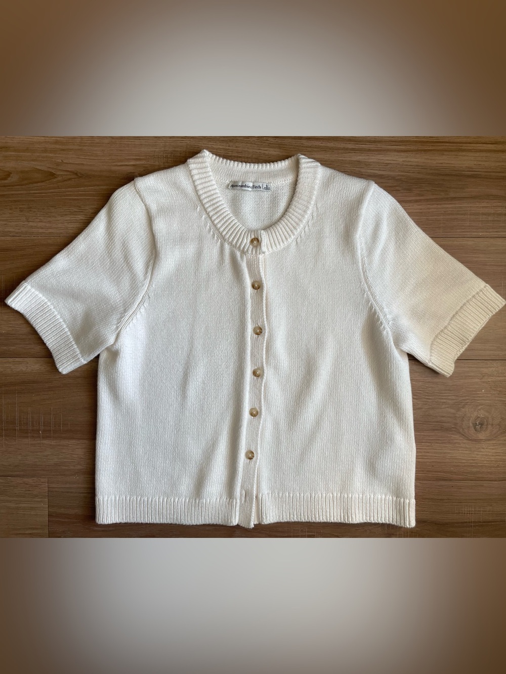Abercrombie Short-Sleeve Cardigan